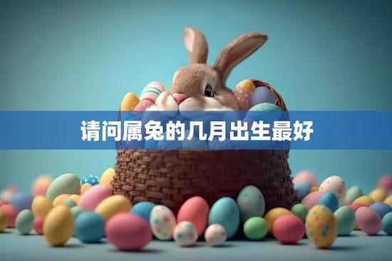 请问属兔的几月出生最好(选择最佳出生月份让你的兔年运势更上一层楼)