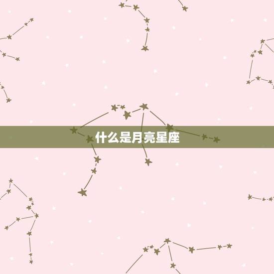 怎么查月亮星座上升星座(掌握自己的命盘)