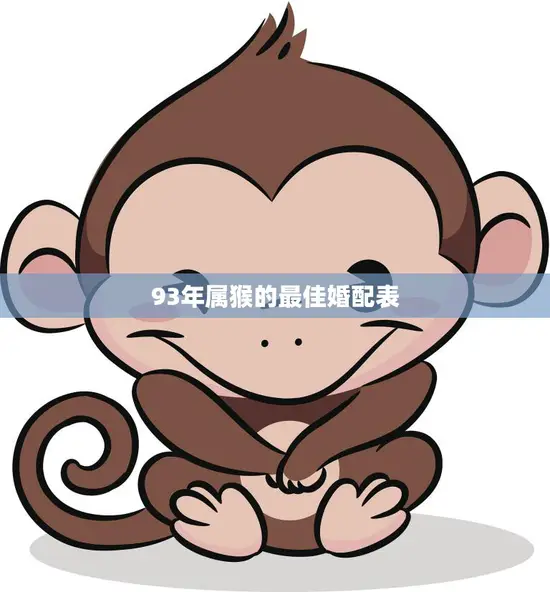 93年属猴的最佳婚配表(寻找最佳伴侣星座指引助你一臂之力)
