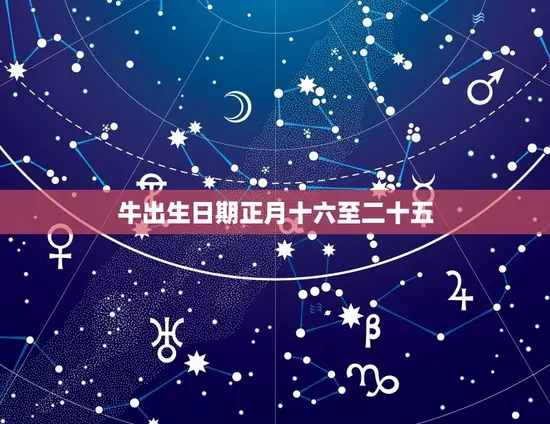 农历十二星座的出生日期(你的星座是哪个)