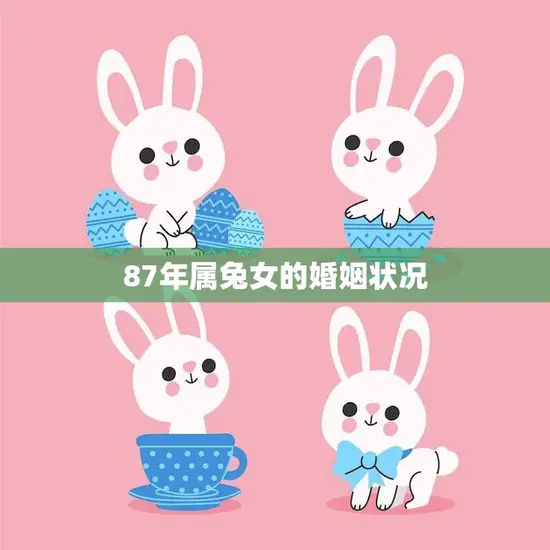 87年属兔女的婚姻状况(幸福还是孤独终老)