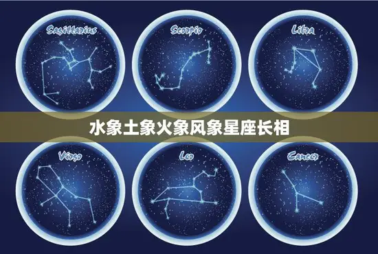 水象土象火象风象星座长相(探秘星座外貌特征揭秘)