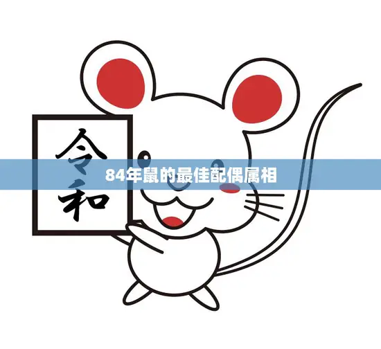 84年鼠的最佳配偶属相(如何选择最适合自己的伴侣)