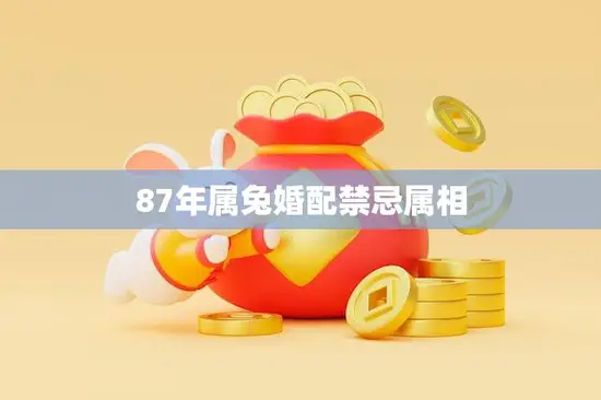 87年属兔婚配禁忌属相(如何避免婚姻破裂)