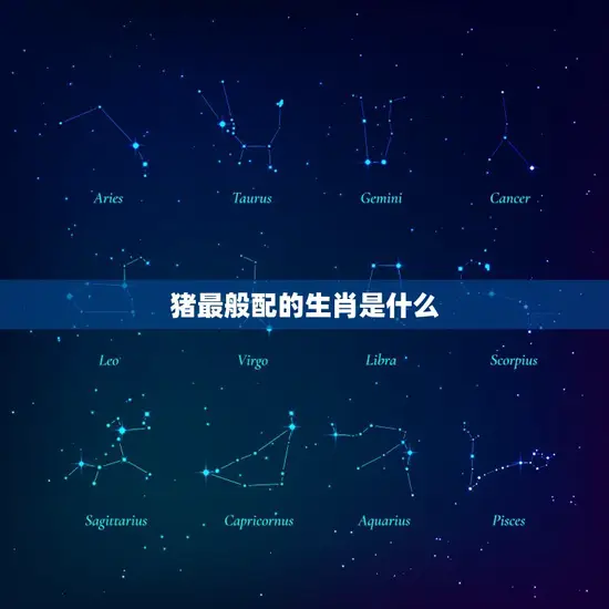 猪最般配的生肖是什么(介绍谁与猪最有缘)