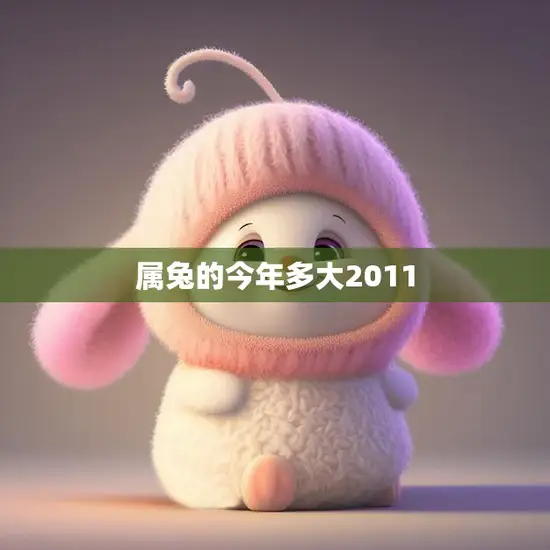属兔的今年多大2011(兔年生肖运势及年龄计算)