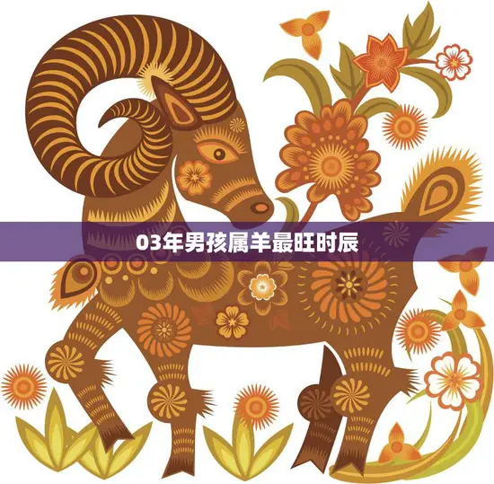 03年男孩属羊最旺时辰(揭秘如何抓住最佳发展机遇)