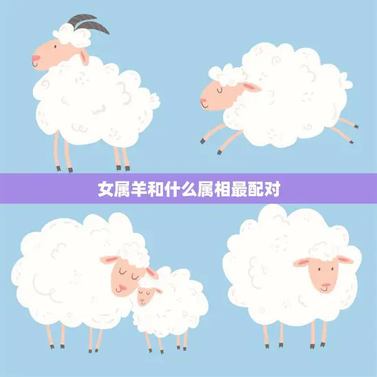 女属羊和什么属相最配对(十二生肖配对大揭秘)