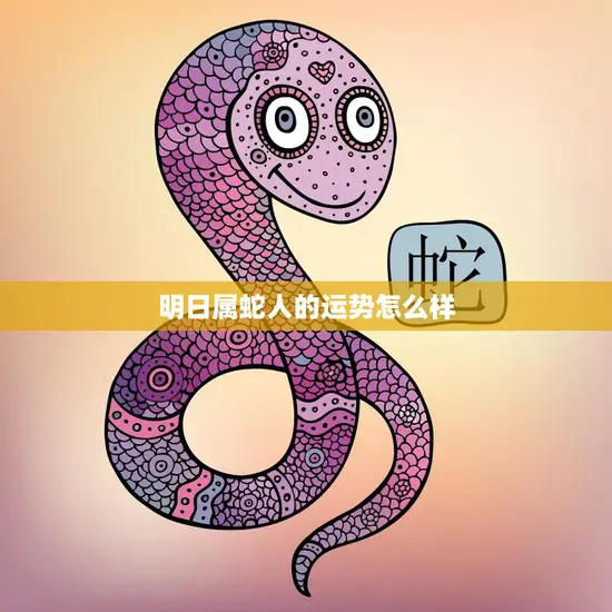 明日属蛇人的运势怎么样(解析蛇年生肖的幸运指数)
