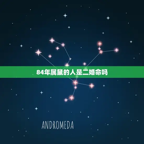 84年属鼠是二婚命吗(介绍属相与婚姻的关系)