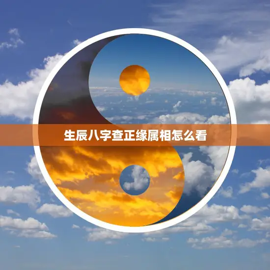 生辰八字查正缘属相怎么看(解密八字缘分揭秘属相配对)