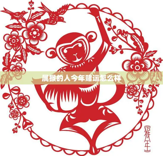 属猴的人今年赌运怎么样(2023年猴年运势大揭秘)