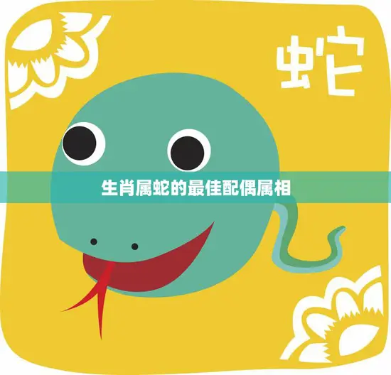 生肖属蛇的最佳配偶属相(揭秘与哪些属相最般配)