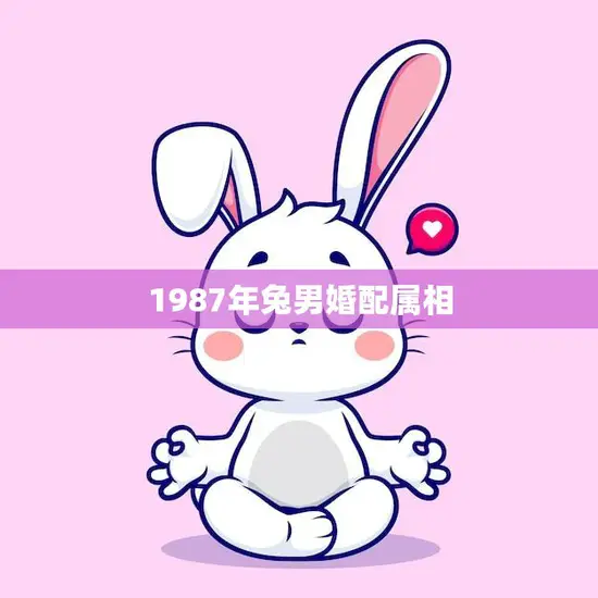1987年兔男婚配属相(如何选择最佳婚姻对象)
