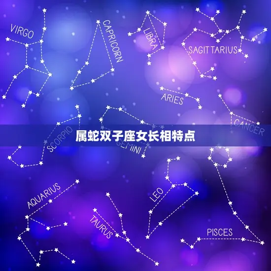 属蛇双子座女长相特点(机智灵动气质高雅)