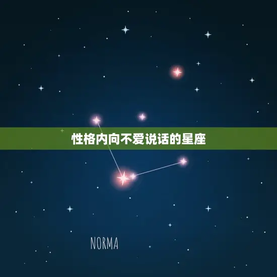 性格内向不爱说话的星座(沉默寡言的星座排行榜)