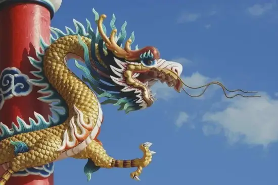 生肖龙高清矢量图