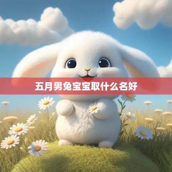五月男兔宝宝取什么名好(如何给兔子宝宝取名)