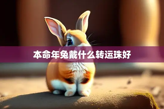 本命年兔戴什么转运珠好(如何选择最适合的转运珠)