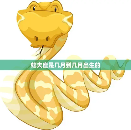 蛇夫座是几月到几月出生的(星座解读及性格特点)