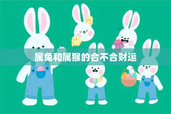 属兔和属猴的合不合财运(财运大揭秘)