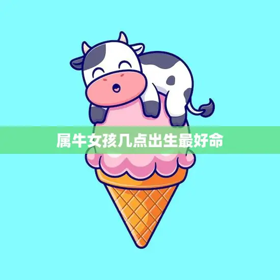 属牛女孩几点出生最好命(揭秘最佳出生时间)