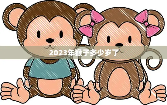 2023年猴子多少岁了(探寻猴年生肖的神秘之谜)