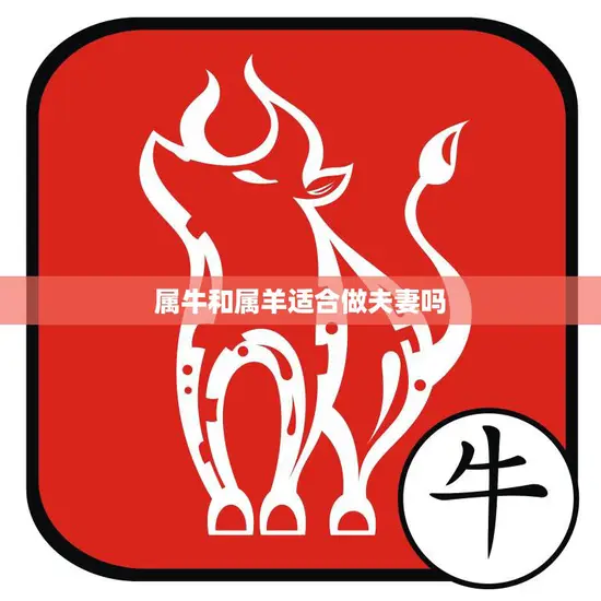 属牛和属羊适合做夫妻吗(星座专家揭秘)