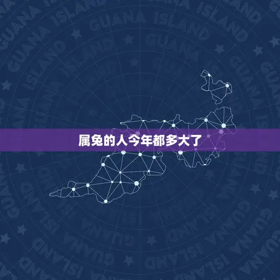 属兔的人今年都多大了(兔年生肖人年龄大介绍)