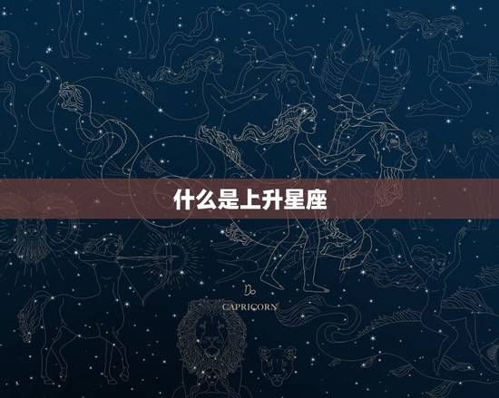 上升星座查询水墨先生(解读你的人生密码)