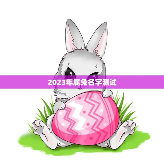 2023年属兔名字测试(如何为你的兔宝宝取名)