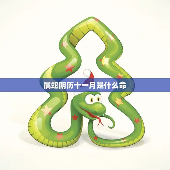 属蛇阴历十一月是什么命(解析蛇年十一月生肖运势)