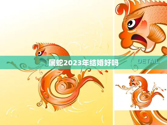 属蛇2023年结婚好吗(顺应时势还是需谨慎选择)