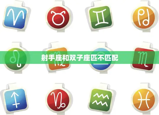 射手座和双子座匹不匹配(星座配对分析)