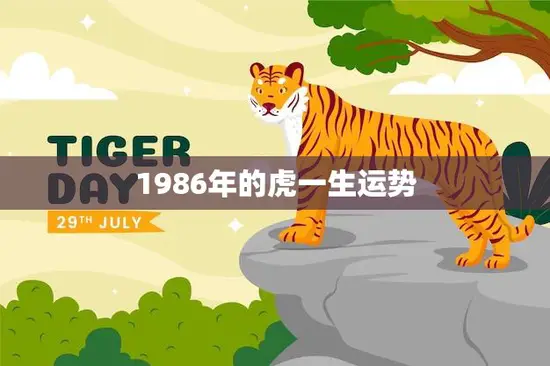 1986年的虎一生运势(未来五十年的命运展望)