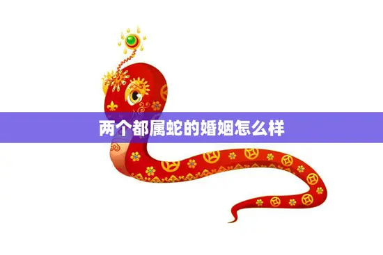 两个都属蛇的婚姻怎么样(解析同属一蛇缘分难测)