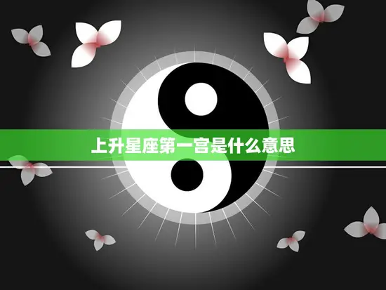 上升星座第一宫是什么意思(解析你的人生起点)
