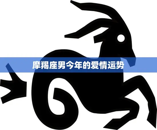 摩羯座男今年的爱情运势(稳健中求突破)