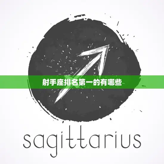 射手座排名第一的有哪些(最具魅力的星座人选)