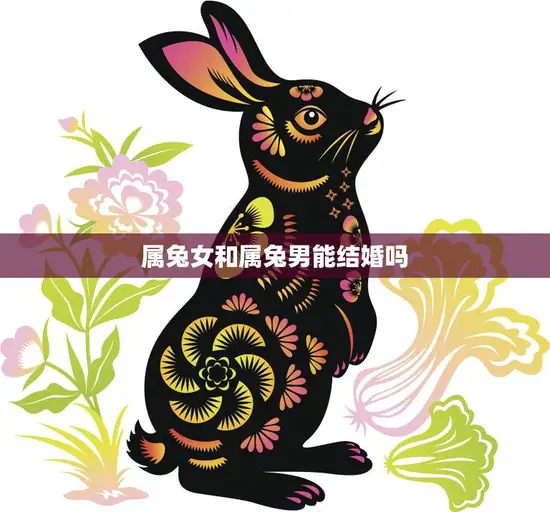属兔女和属兔男能结婚吗(解析属兔女和属兔男的婚姻前景)