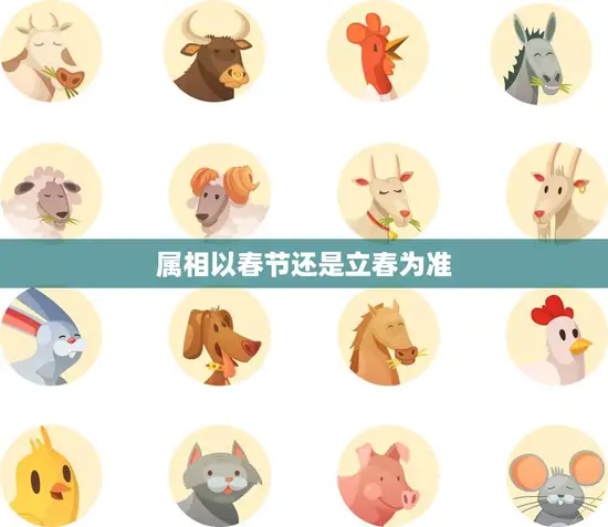 属相以春节还是立春为准(如何确定你的生肖)