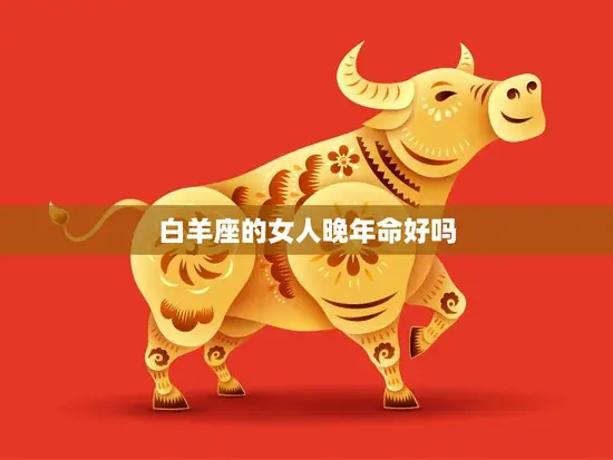 白羊座的女人晚年命好吗(探究星座是否影响命运)