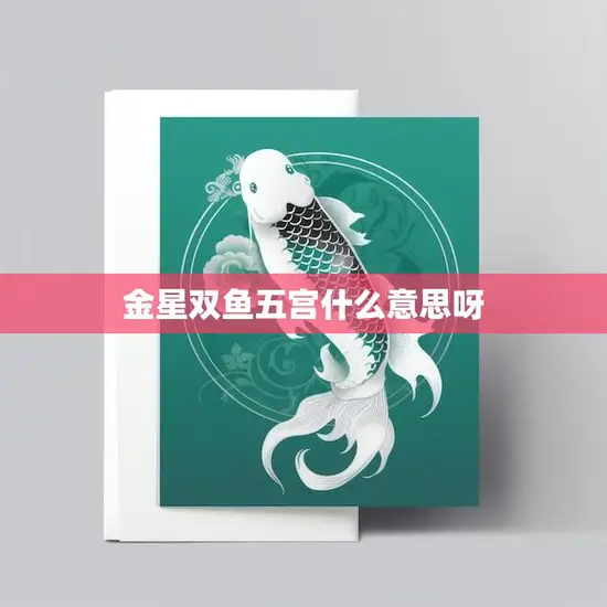 金星双鱼五宫什么意思呀(解读爱情、浪漫与灵性的完美结合)