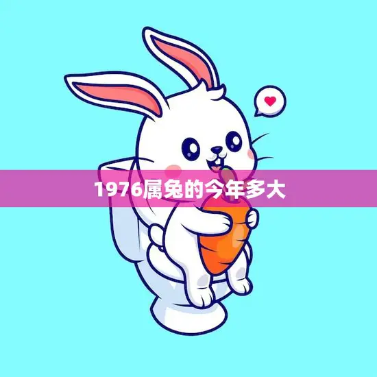 1976属兔的今年多大(探寻属兔人的命运轨迹)