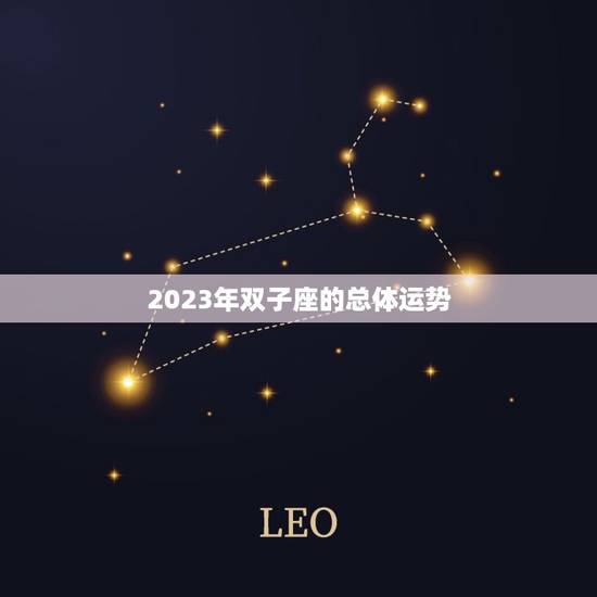 2023双子全年运势(机遇与挑战并存)