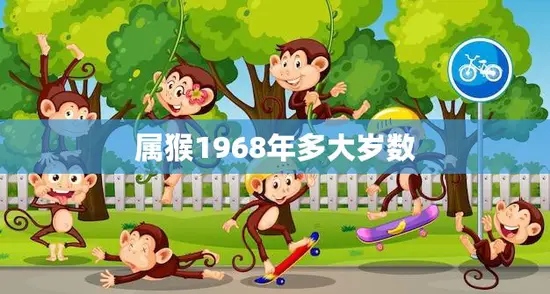 属猴1968年多大岁数(猴年出生的你如今已经多少岁了)