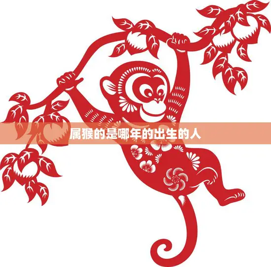 属猴的是哪年的出生的人(猴年生肖解析)