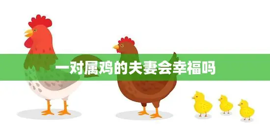 一对属鸡的夫妻会幸福吗(探究属鸡夫妻的婚姻幸福指数)