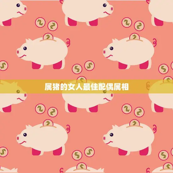 属猪的女人最佳配偶属相(哪个属相最合适)