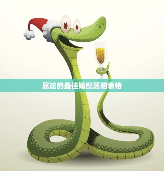 属蛇的最佳婚配属相表格(找到你的最佳配偶)